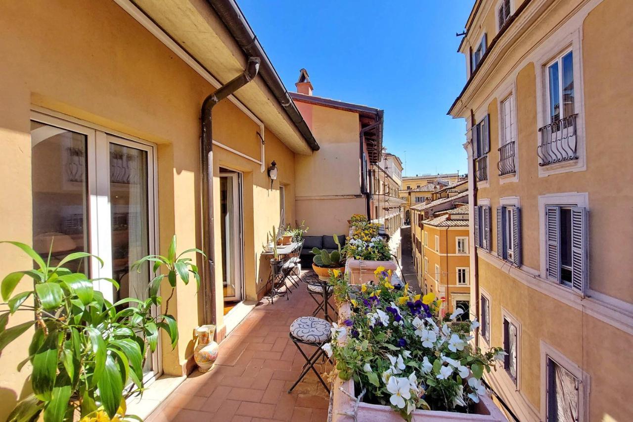 4Bnb - Luxury Trevi Apartment W Terrace Rome Luaran gambar