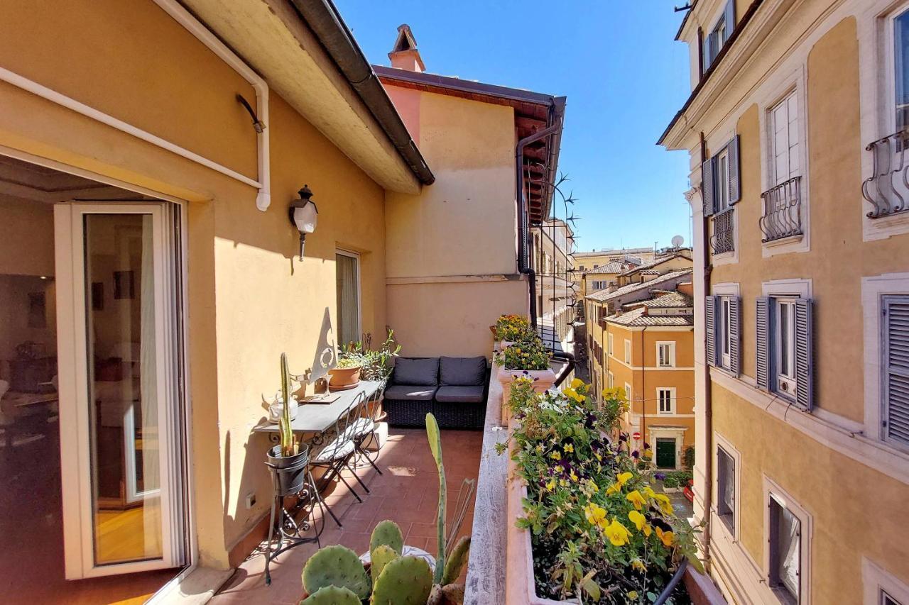 4Bnb - Luxury Trevi Apartment W Terrace Rome Luaran gambar