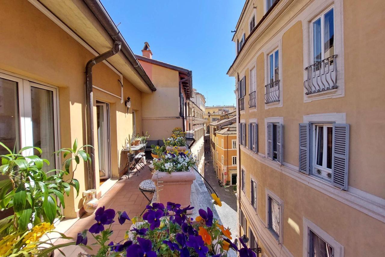 4Bnb - Luxury Trevi Apartment W Terrace Rome Luaran gambar