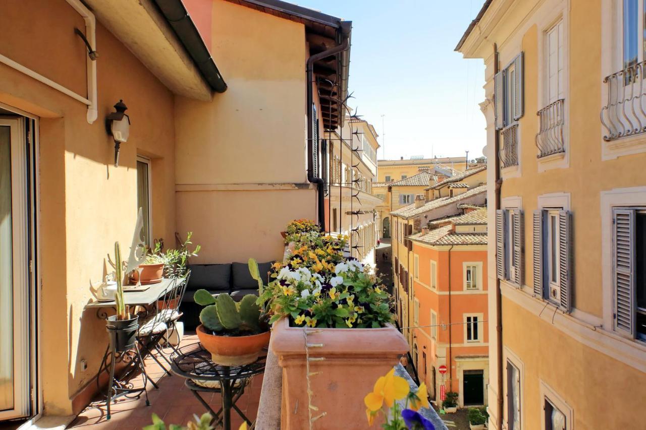 4Bnb - Luxury Trevi Apartment W Terrace Rome Luaran gambar