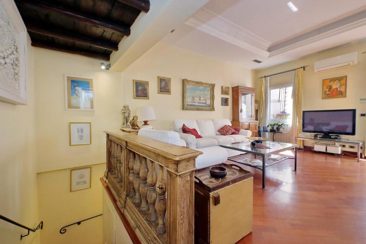 4Bnb - Luxury Trevi Apartment W Terrace Rome Luaran gambar