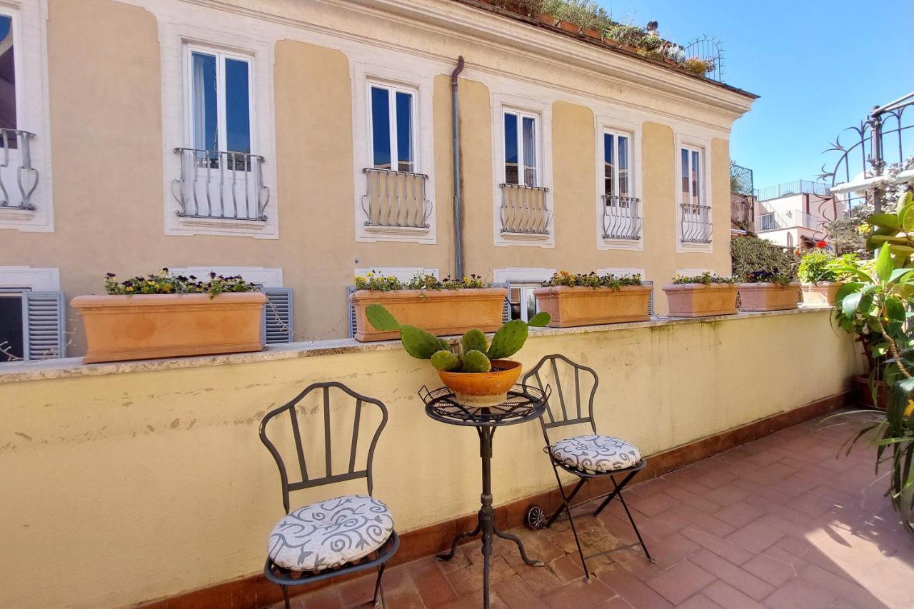 4Bnb - Luxury Trevi Apartment W Terrace Rome Luaran gambar